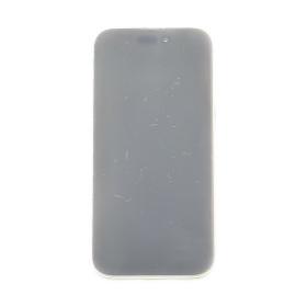 Overexposed screen photo to highlight imperfections