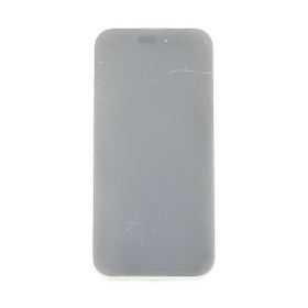 Overexposed screen photo to highlight imperfections