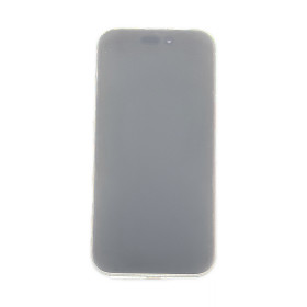 Foto de la pantalla sobreexpuesta para resaltar las imperfecciones