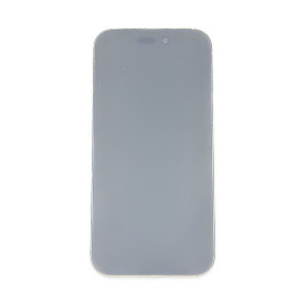 Foto de la pantalla sobreexpuesta para resaltar las imperfecciones