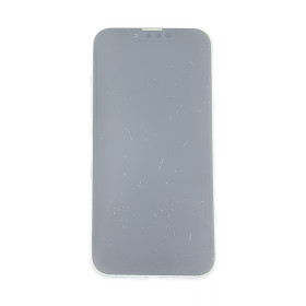 Overexposed screen photo to highlight imperfections