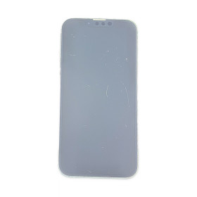 Overexposed screen photo to highlight imperfections