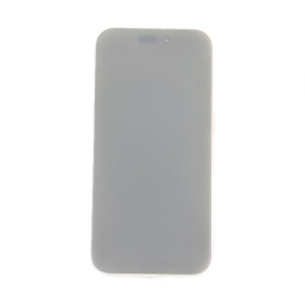 Foto de la pantalla sobreexpuesta para resaltar las imperfecciones