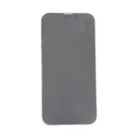 Foto de la pantalla sobreexpuesta para resaltar las imperfecciones
