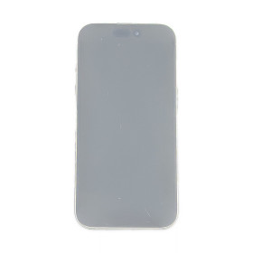 Overexposed screen photo to highlight imperfections