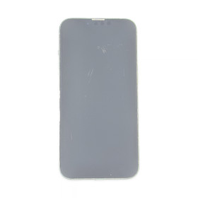 Foto de la pantalla sobreexpuesta para resaltar las imperfecciones