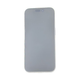 Foto de la pantalla sobreexpuesta para resaltar las imperfecciones