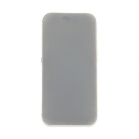 Foto de la pantalla sobreexpuesta para resaltar las imperfecciones