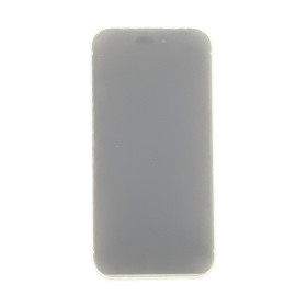 Foto de la pantalla sobreexpuesta para resaltar las imperfecciones