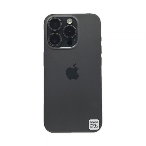 iPhone 15 Pro 256 GB Tit&acirc;nio preto eSIM - Produto &uacute;nico