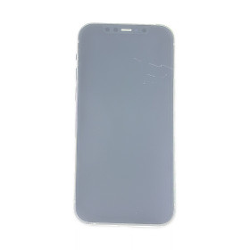 Overexposed screen photo to highlight imperfections