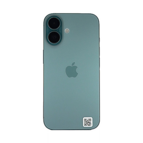 iPhone 16 128 GB Verde azulado eSIM - Produto &uacute;nico