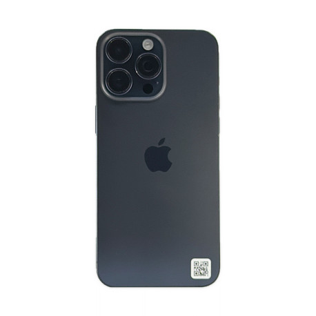 Apple - iPhone 15 Pro Max - 256 Go - Reconditionné - Parfait état - Titane bleu