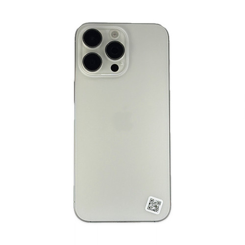 iPhone 15 Pro Max 256 GB Tit&acirc;nio branco eSIM - Produto &uacute;nico