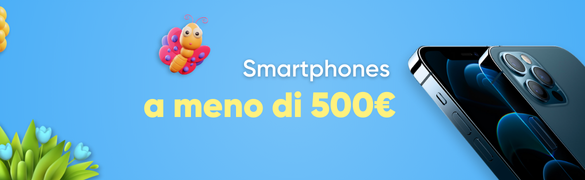 Smartphones a meno di 500€