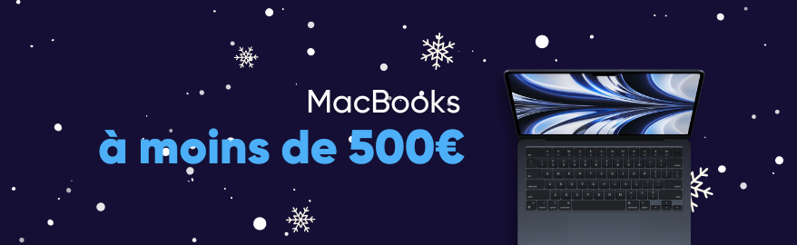 MacBooks à moins de 500€ - Soldes d'Hiver