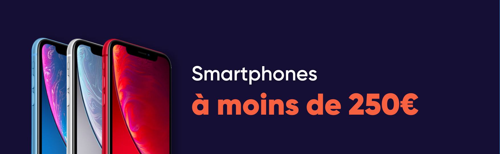 Smartphones à moins de 250 € CertiDays